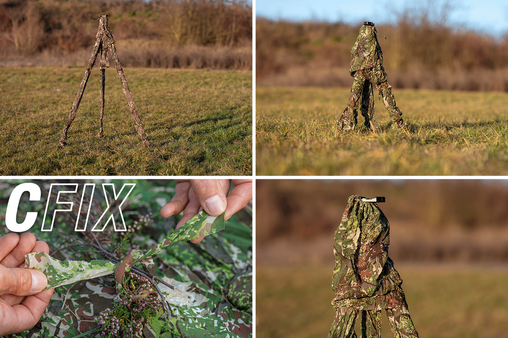 Features of the tripod camo